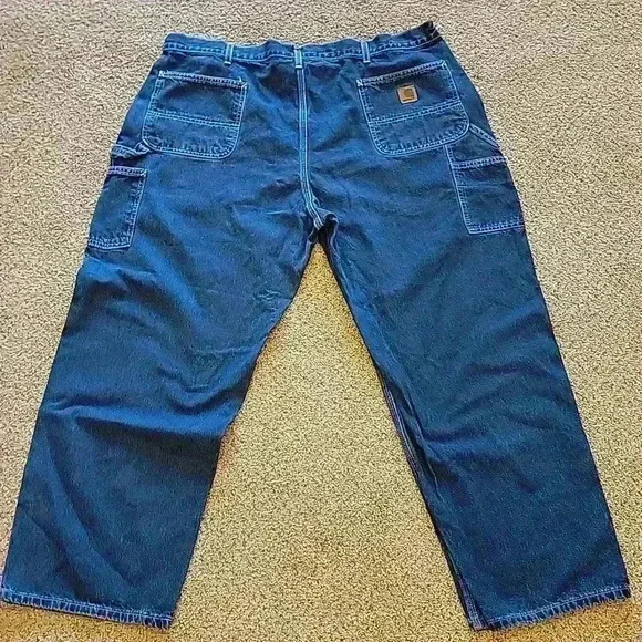 Carhartt Vintage Carpenter Dungaree Fit Jeans Size 44X30 - Picture 5 of 6